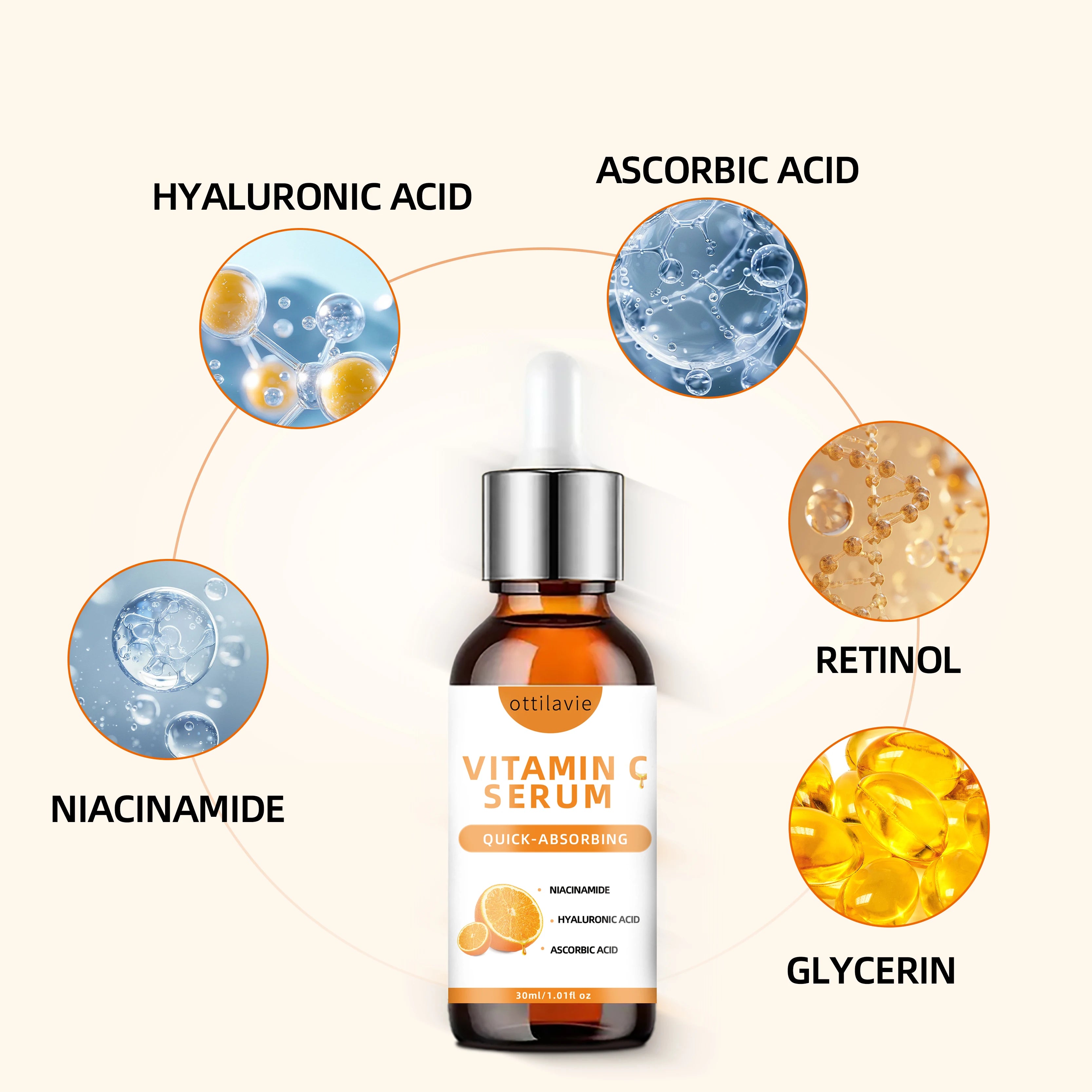 Vitamin C Serum with Hyaluronic Acid