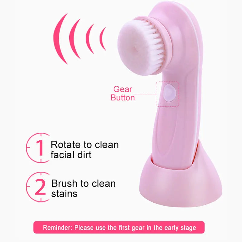 Electric Facial Cleanser Brush
