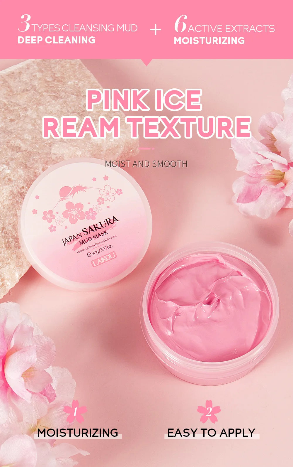 Sakura Clay Mask