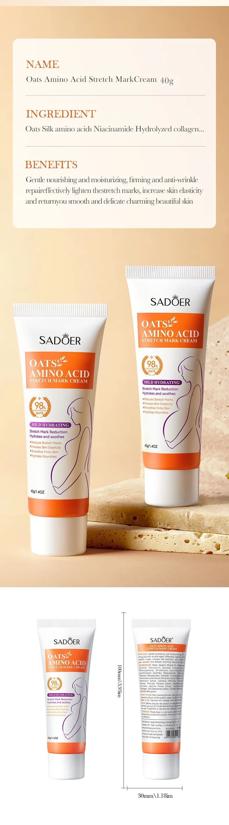 Postpartum Firming Body Cream